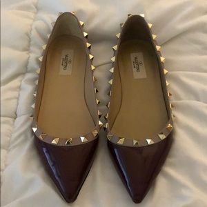 Valentino Rockstud Ballet Flat